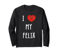 J'aime Felix Nom Drôle Manche Longue