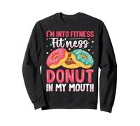 J'aime Fitness Fit'ness Donut dans ma bouche Sweatshirt