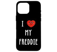 J'aime Freddie Nom Drôle Coque pour iPhone 16 Pro Max