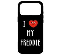 J'aime Freddie Nom Drôle Coque pour iPhone 17 Pro Max