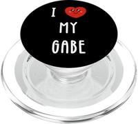 J'aime Gabe Nom Drôle PopSockets PopGrip pour MagSafe
