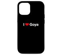 J'aime Goya Coque pour iPhone 12/12 Pro