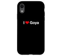 J'aime Goya Coque pour iPhone XR