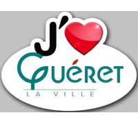 j'aime Guéret (5x3.7cm) - Sticker