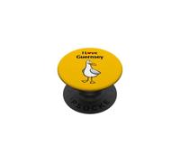 J'aime Guernesey PopSockets PopGrip Adhésif
