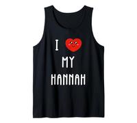 J'aime Hannah Nom Drôle Débardeur