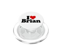 J'aime Heart Brian PopSockets PopGrip pour MagSafe