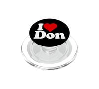 J'aime Heart Don Donald Donnie PopSockets PopGrip pour MagSafe