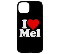 J'aime Heart Mel Melvin Melanie Melinda Melissa Melody Coque pour iPhone 15 Plus