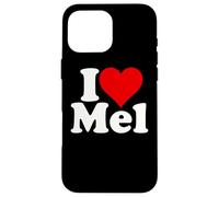 J'aime Heart Mel Melvin Melanie Melinda Melissa Melody Coque pour iPhone 16 Pro Max