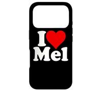 J'aime Heart Mel Melvin Melanie Melinda Melissa Melody Coque pour iPhone 17 Pro