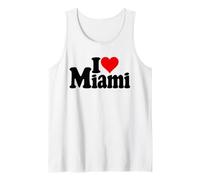 J'aime Heart Miami City en Floride Débardeur