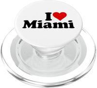 J'aime Heart Miami en Floride PopSockets PopGrip pour MagSafe