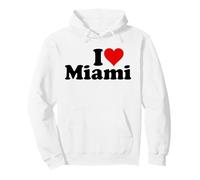J'aime Heart Miami en Floride Sweat à Capuche