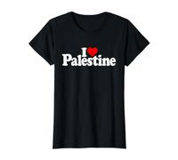 J'aime Heart Palestine T-Shirt Graphique avec Valeur