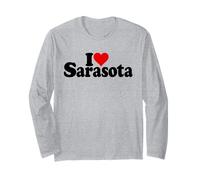 J'aime Heart Sarasota en Floride Manche Longue