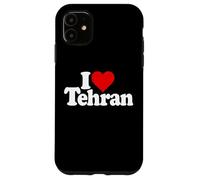 J'aime Heart TEHRAN City Iran Coque pour iPhone 11