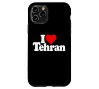 J'aime Heart TEHRAN City Iran Coque pour iPhone 11 Pro