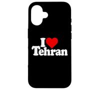 J'aime Heart TEHRAN City Iran Coque pour iPhone 16