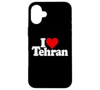 J'aime Heart TEHRAN City Iran Coque pour iPhone 16 Plus