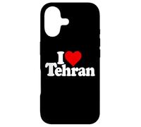 J'aime Heart TEHRAN City Iran Coque pour iPhone 17