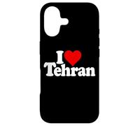 J'aime Heart TEHRAN City Iran Coque pour iPhone 17