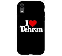 J'aime Heart TEHRAN City Iran Coque pour iPhone XR