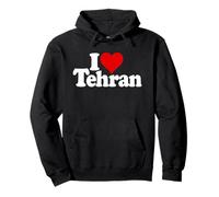 J'aime Heart TEHRAN City Iran Sweat à Capuche