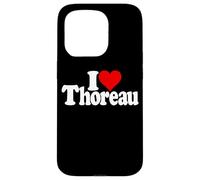 J'aime Heart Thoreau Henry David Thoreau Coque pour iPhone 15 Pro