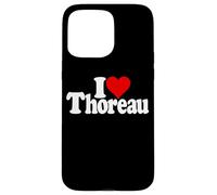 J'aime Heart Thoreau Henry David Thoreau Coque pour iPhone 15 Pro Max