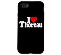 J'aime Heart Thoreau Henry David Thoreau Coque pour iPhone SE (2020) / 7/8
