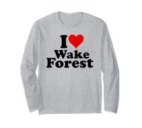 J'aime Heart Wake Forest North Caroline Manche Longue