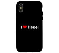 J'aime Hegel Coque pour iPhone X/XS