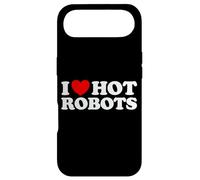 J'aime Hot Robots, Simulation d'IA Android, synthé Amusant Coque pour iPhone Air