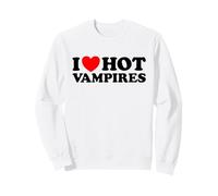 J'aime Hot Vampires, Blague Amusante sur Un Monstre vampirique de Blood Night Sweatshirt