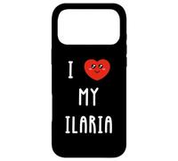 J'aime Ilaria Nom Drôle Coque pour iPhone 17 Pro Max