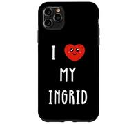 J'aime Ingrid Nom Drôle Coque pour iPhone 11 Pro Max
