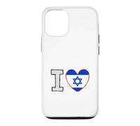 J'aime Israël Coque pour iPhone 12/12 Pro
