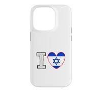 J'aime Israël Coque pour iPhone 14 Pro