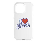 J'aime Jacob Coque pour iPhone 15 Pro Max