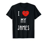 J'aime James Nom Drôle T-Shirt