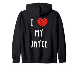 J'aime Jayce Nom Drôle Sweat à Capuche