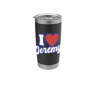 J'aime Jeremy Gobelet isotherme en acier inoxydable double paroi