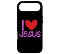 J'aime Jésus-Christ Name Men Guy BFF Heart God Bible Blessed Coque pour iPhone Air