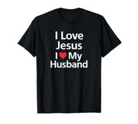 J'aime Jésus et J'aime Mon Mari, Foi chrétienne, Mariage T-Shirt