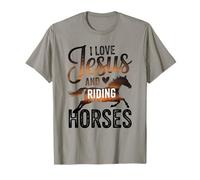 J'aime Jésus et Je Monte à Cheval T-Shirt
