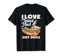 J'aime Jésus et Les Amateurs de Hot Dogs T-Shirt