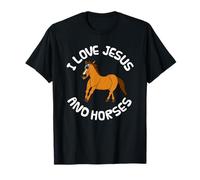 J'aime Jésus et Les Chevaux, Église chrétienne des Cavaliers T-Shirt