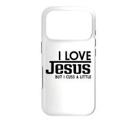J'aime Jésus mais Je crie Un Peu Parfois Coque pour iPhone 17 Pro