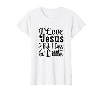 J'aime Jésus mais Je crie Une Foi chrétienne Un Peu drôle T-Shirt Graphique avec Valeur